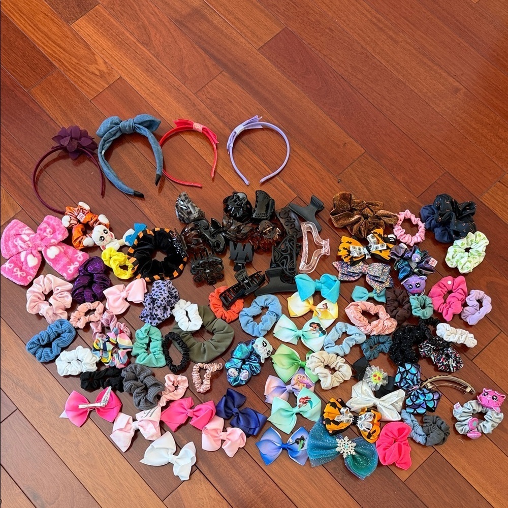 Colorful Hair Accessories Collection